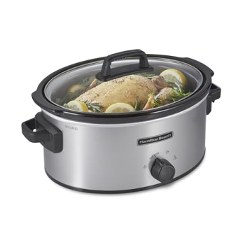 Hamilton Beach 6-Quart Slow Cooker with Stoneware