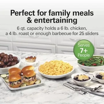 Hamilton Beach 6-Quart Slow Cooker with Stoneware