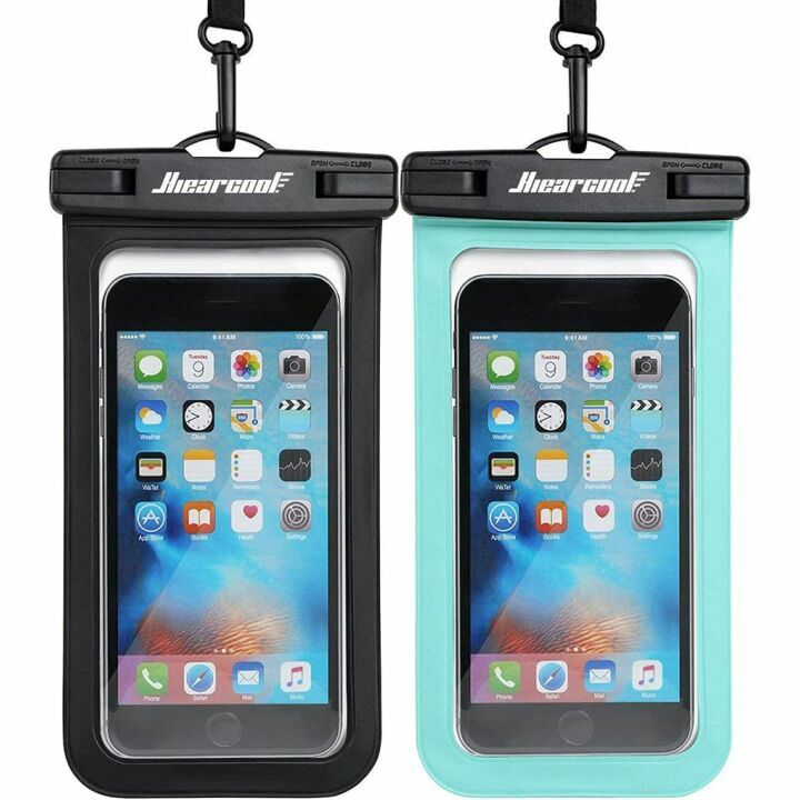 Hiearcool Universal Waterproof Phone Case - 2 Pack