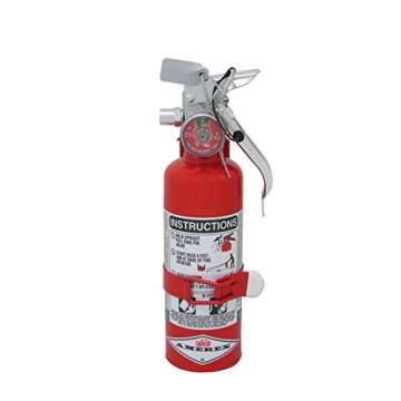 Amerex A384T, 1.4lb Halotron I Class B C Fire Extinguisher