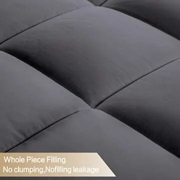 ASHOMELI Queen Size All-Season Comforter for Cozy Sleep