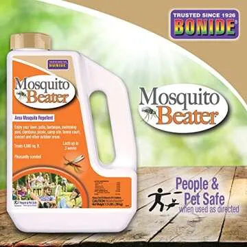 Bonide Mosquito Beater Area Mosquito Repellent , 1.3 lbs, Granules