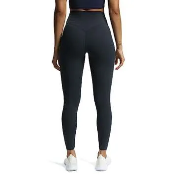 Aoxjox High Waisted Workout Leggings for Women Tummy Control Buttery Soft Yoga Metamorph Deep V Pants 26" (Blueberry, X-Small)