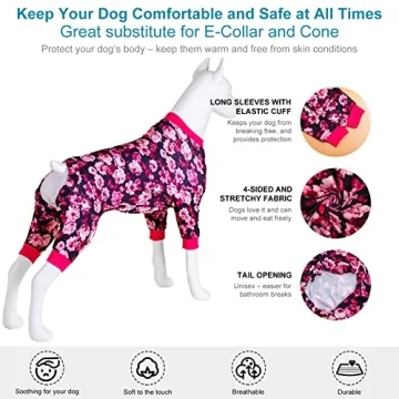 LovinPet Dog Surgical Pajamas for Recovery & Comfort