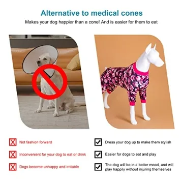 LovinPet Dog Surgical Pajamas for Recovery & Comfort