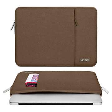MOSISO Laptop Sleeve Bag Compatible with MacBook Air/Pro, 13-13.3 inch Notebook, Compatible with Mac...