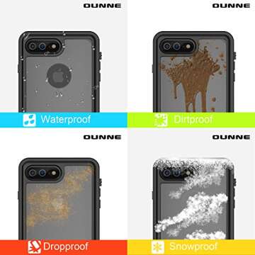 OUNNE Waterproof Case: Shockproof & Snowproof
