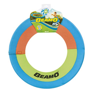 Toysmith GO! Beamo Flying Hoop - 20-Inch Outdoor Fun for All Ages