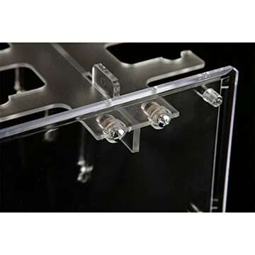 FAZMoss Sunglasses Holder Acrylic Glasses Stand Display Stand Sunglasses Organizer Stands Sunglasses Rack Sunglasses Holders…