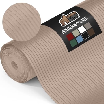 Gorilla Grip DuraGuard Shelf Liner - Waterproof, Non-Adhesive Cabinet Liners for Kitchen and Storage