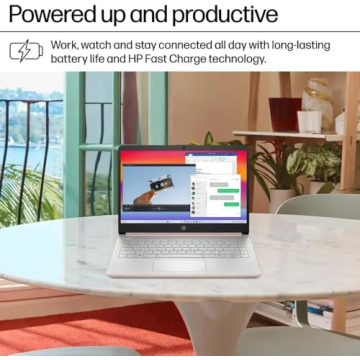 HP 14 Ultrabook for Students with Microsoft 365 and 1.6TB Storage