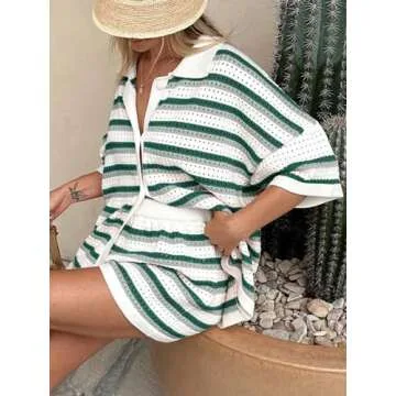 Stylish Tankaneo Women's Knit Pajama Set for Cozy Comfort