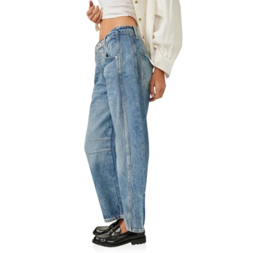 Stylish Baggy Boyfriend Jeans for Everyday Comfort