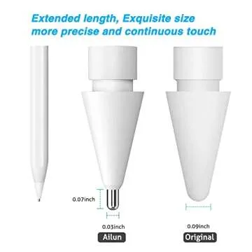 Ailun Apple Pencil Tips Replacement - Durable and Precise