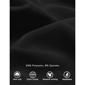 Stylish PINSPARK High Waisted Running Shorts for Women