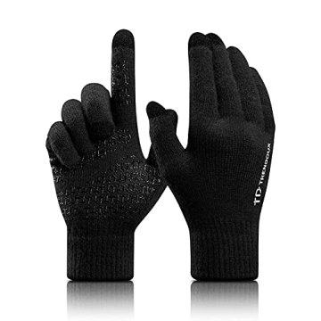 TRENDOUX Winter Gloves | Unisex Touchscreen & Anti-Slip for Cold Weather
