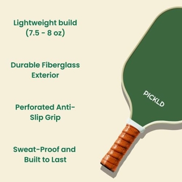 PICKLD Premium Pickleball Paddle for All Skill Levels