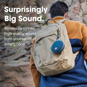 JBL Clip 3 Portable Waterproof Speaker - 10 Hour Playtime