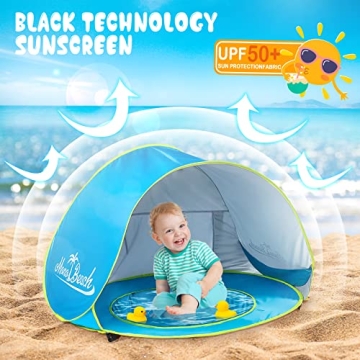 Monobeach Baby Tent UV Protection Shade Pop Up for Infants