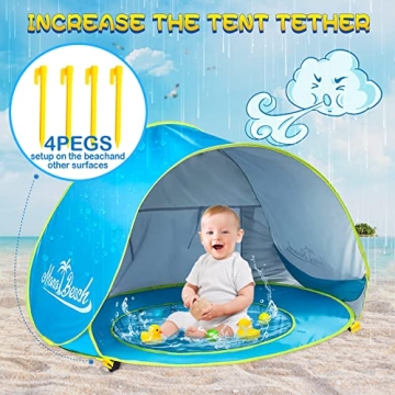 Monobeach Baby Tent UV Protection Shade Pop Up for Infants