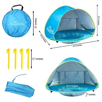 Monobeach Baby Tent UV Protection Shade Pop Up for Infants