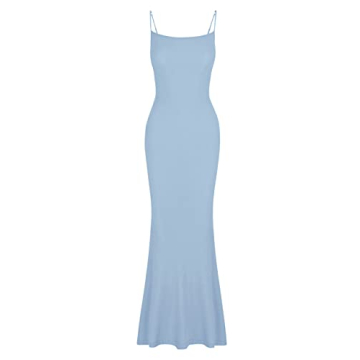 Chic and Comfortable Bodycon Maxi Dress in Various Colors
