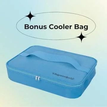 Charcoolerie Portable Charcuterie Box with Ice Pack