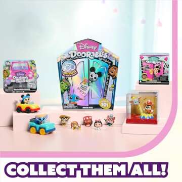 Disney Doorables Series 10 Mini-Peek 2-Pack Collectibles