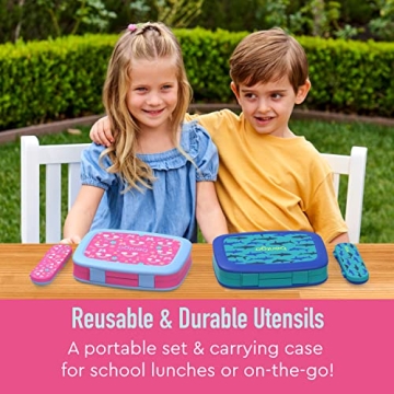 Bentgo Kids Utensil Set for School and Travel - BPA-Free