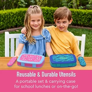 Bentgo Kids Utensil Set for School and Travel - BPA-Free