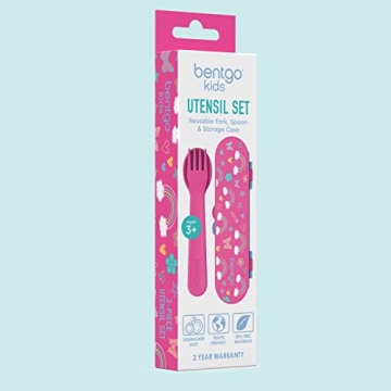 Bentgo Kids Utensil Set for School and Travel - BPA-Free