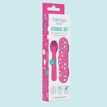 Bentgo Kids Utensil Set for School and Travel - BPA-Free
