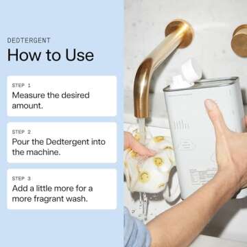 DedCool Liquid Laundry Detergent - Eco-Friendly & Scented