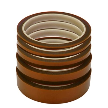 Selizo High Temp Heat Tape Set: 5 Pack for Sublimation & Repairs