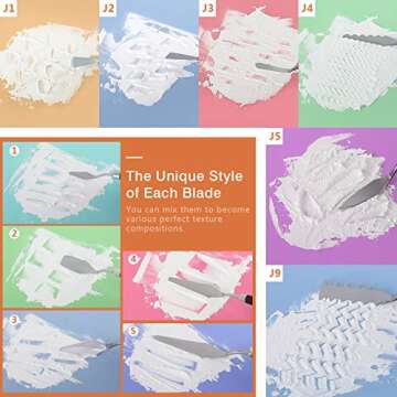 TiMOVO 11-Pc Palette Knives Set for Creative Artists