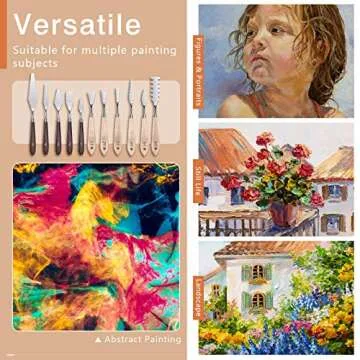 TiMOVO 11-Pc Palette Knives Set for Creative Artists