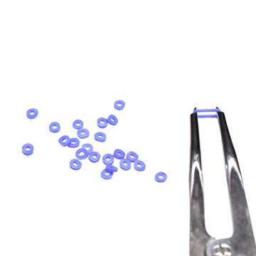 1000pcs/bag Dental Orthodontic Separator Bulk Pack Elastic Orthodontic Separate Ties