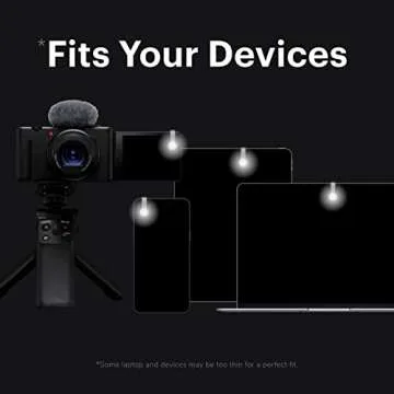Moon UltraLight 2 - Clip-On Selfie Light for Content Creators