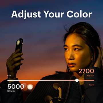 Moon UltraLight 2 - Clip-On Selfie Light for Content Creators