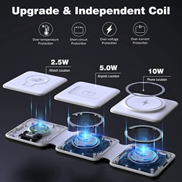 Apple 3 in 1 Foldable Wireless Charger Station