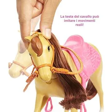 Barbie Playset with Dolls, Horses, and Accessories