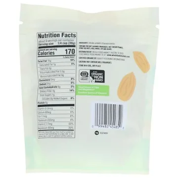 Organic Raw Almonds by Whole Foods Market, 10 Ounce