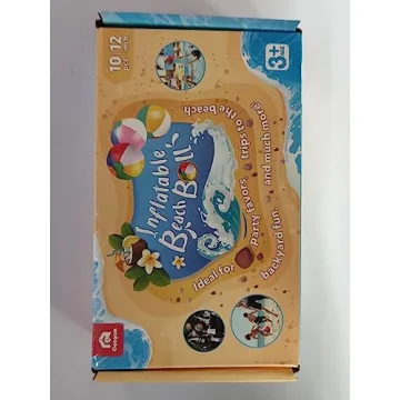Coogam Inflatable Beach Balls for Summer Fun and Parties