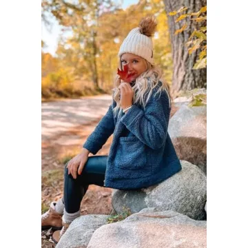 Stylish PRETTYGARDEN Sherpa Fleece Jacket for Women