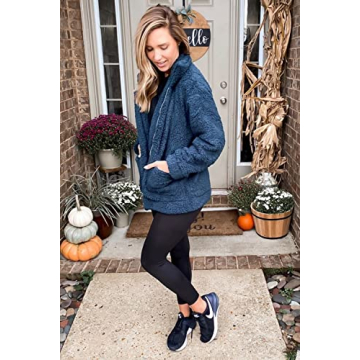 Stylish PRETTYGARDEN Sherpa Fleece Jacket for Women