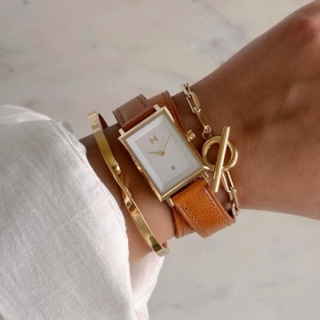 Stylish MVMT Signature Square Watch - 24mm Minimalist Design