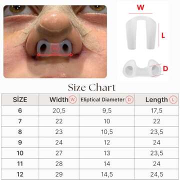 Nostril Retainer for Rhinoplasty Recovery | Nose Shaper & Support Device