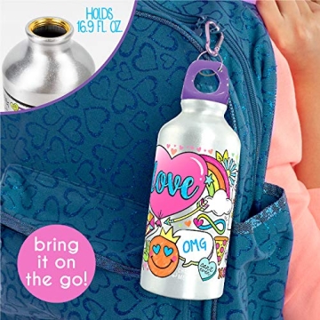 Color Your Own Water Bottle - Customizable Gift for Kids