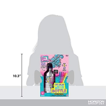 Color Your Own Water Bottle - Customizable Gift for Kids