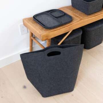 SortJoy Eco-Friendly Tote Bin for Organizing Your Space